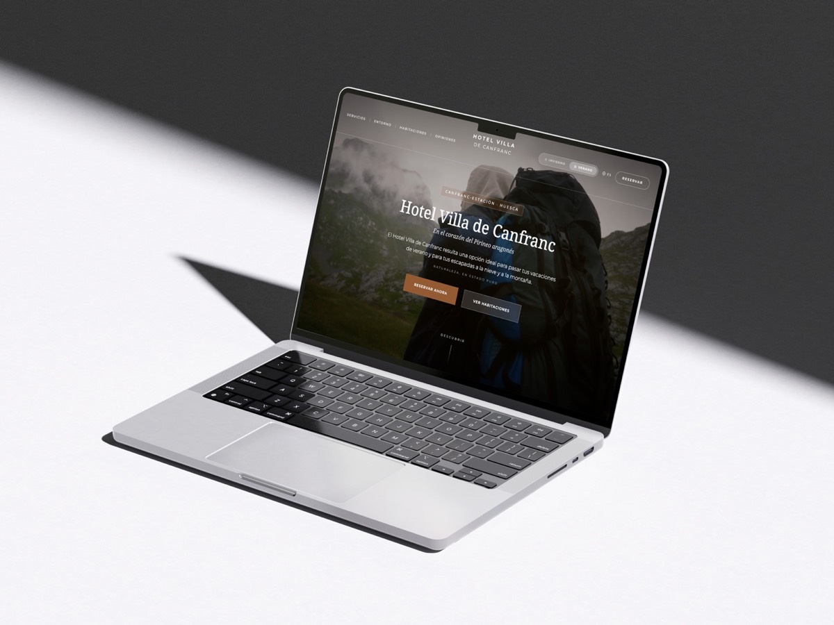 Hotel Villa de Canfranc — web y SEO local
