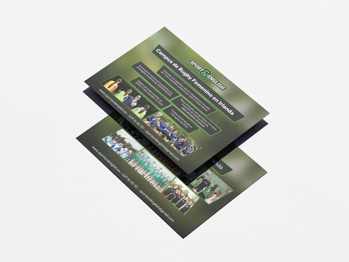 Sport & English — diseño web y marketing